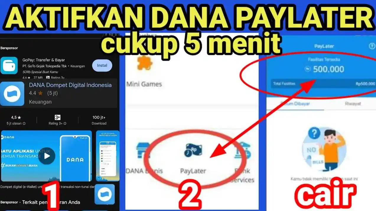 Cara Aktifkan Paylater Limit Rp10 Juta